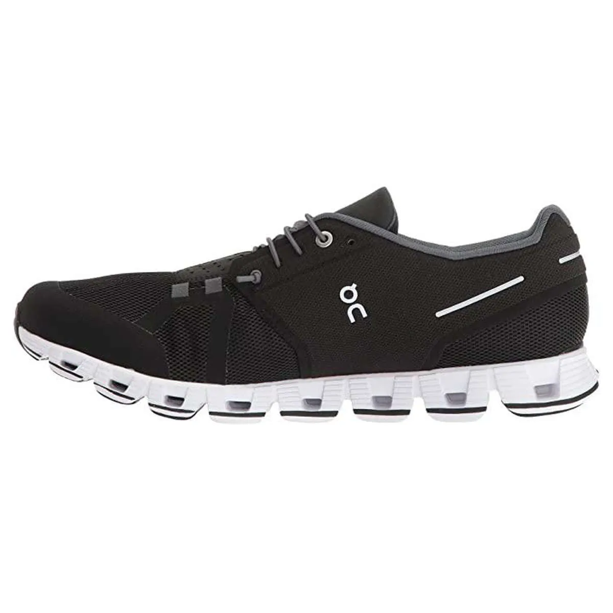 Cloud Black White Men's Mesh Low-Top Trainers