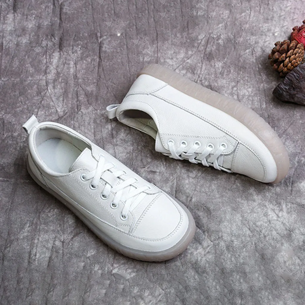 Comfortable Daily Casual Leather Sneakers | 35-41