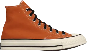 Converse Chuck 70 Hi Orange Sneakers, orange