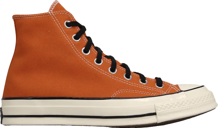 Converse Chuck 70 Hi Orange Sneakers, orange