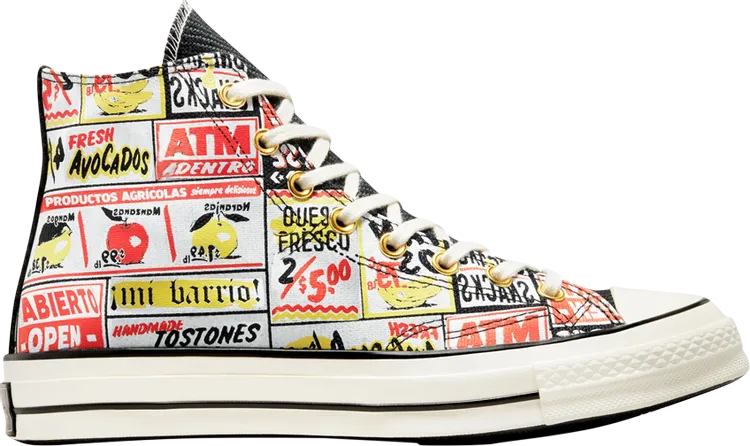 Converse Chuck 70 High Mi Gente Capsule Sneakers - Bodega Run, Multicolor