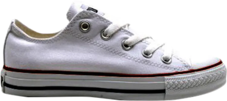 Converse Chuck Taylor All Star Low GS Optic White sneakers, white