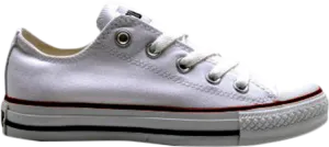 Converse Chuck Taylor All Star Low GS Optic White sneakers, white