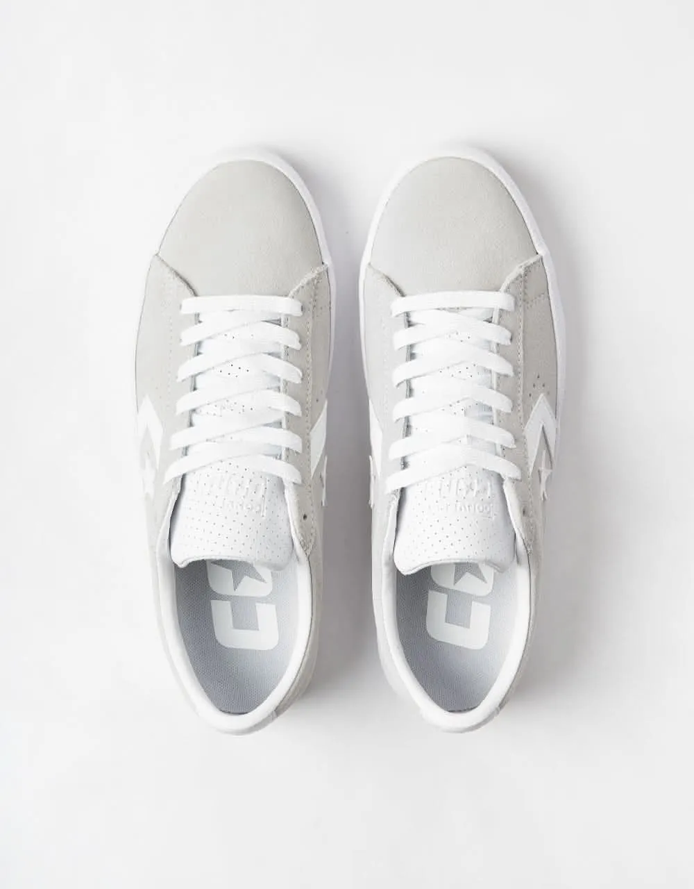 Converse PL Vulc Pro Skate Shoes - Fossilized/White/White