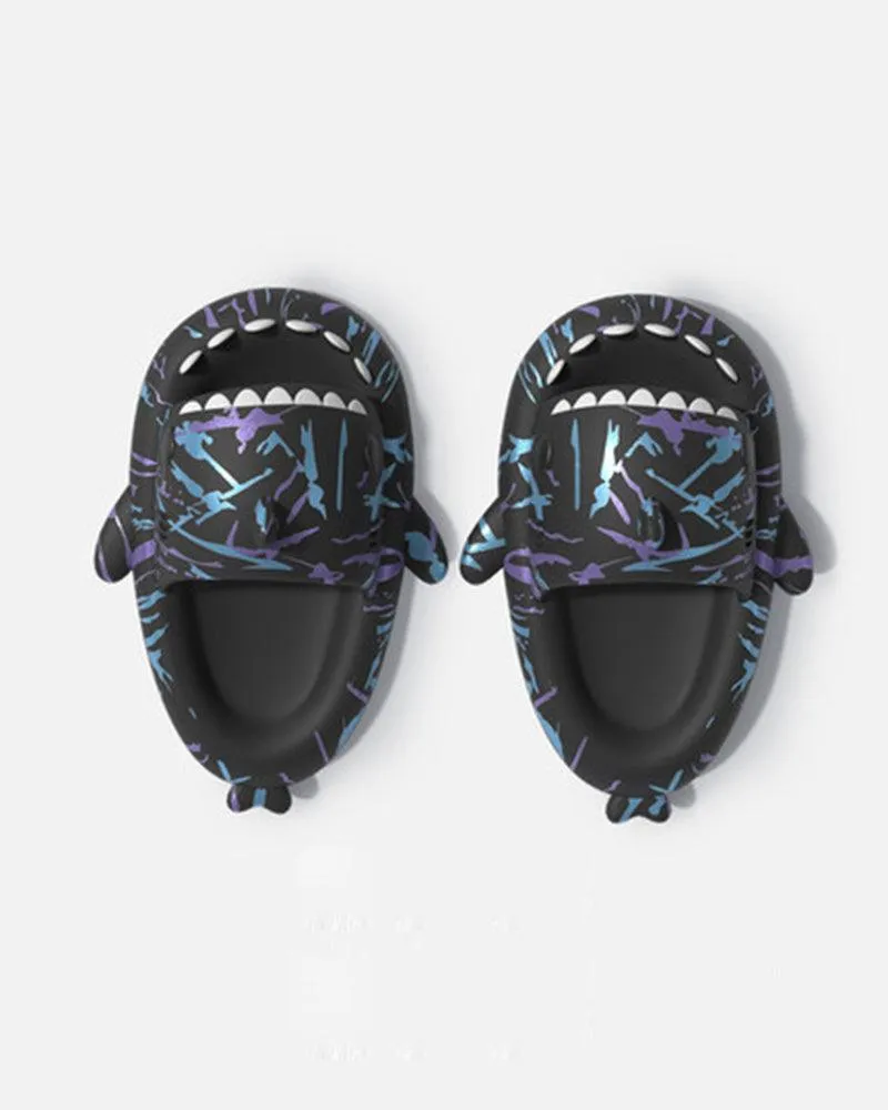 Cyberpunk Shark Cyber Slippers