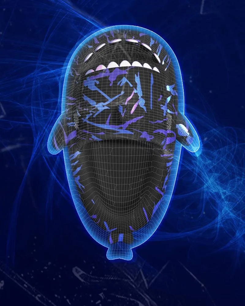 Cyberpunk Shark Cyber Slippers