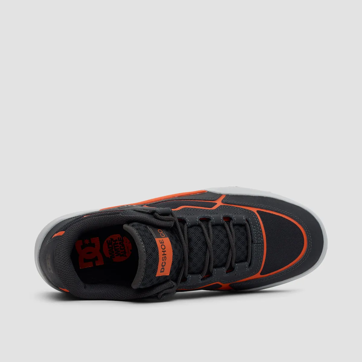 DC Metric Shoes - Dark Grey/Orange