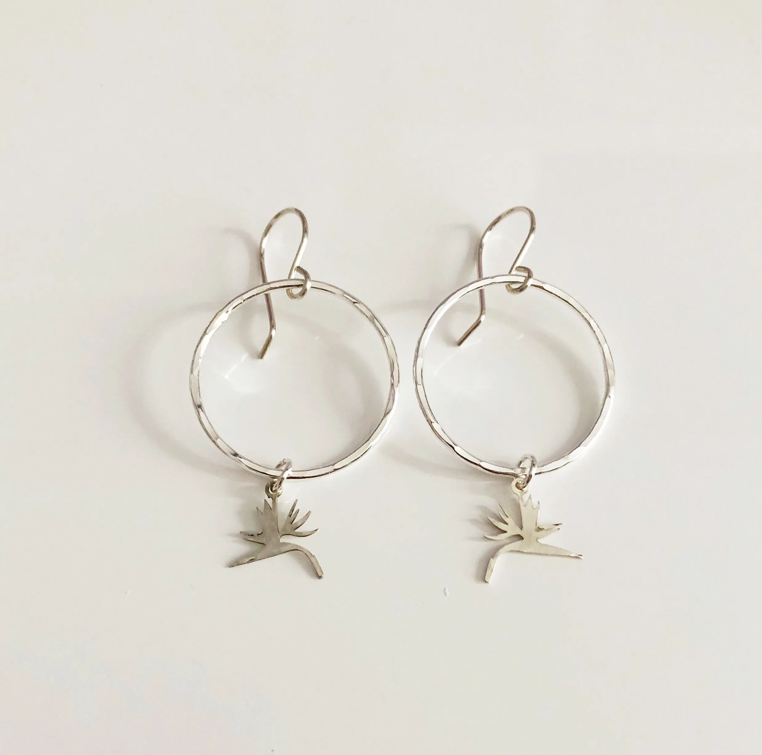 Earrings LULU - bird of paradise (E499)