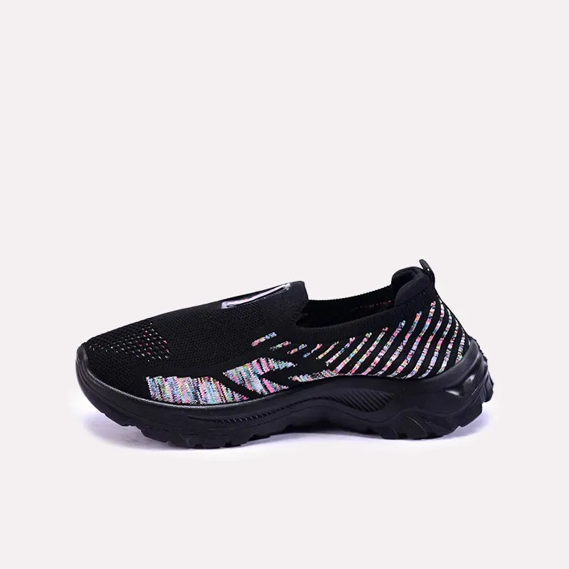 Eloise Black Slip On Sneakers 0440717