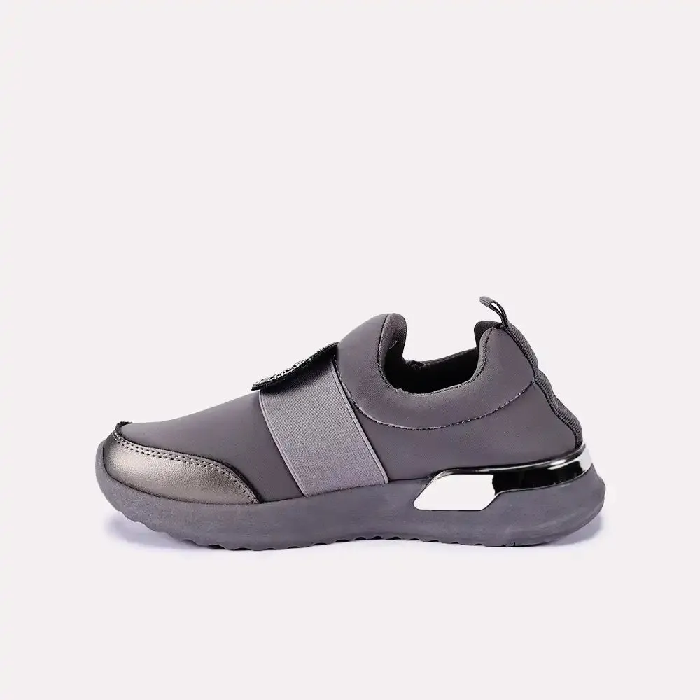 Ember Gray Slip On Sneakers 0440651