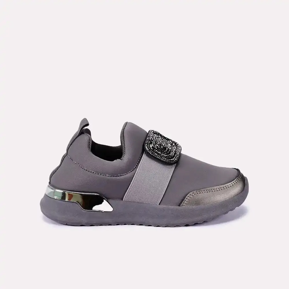 Ember Gray Slip On Sneakers 0440651