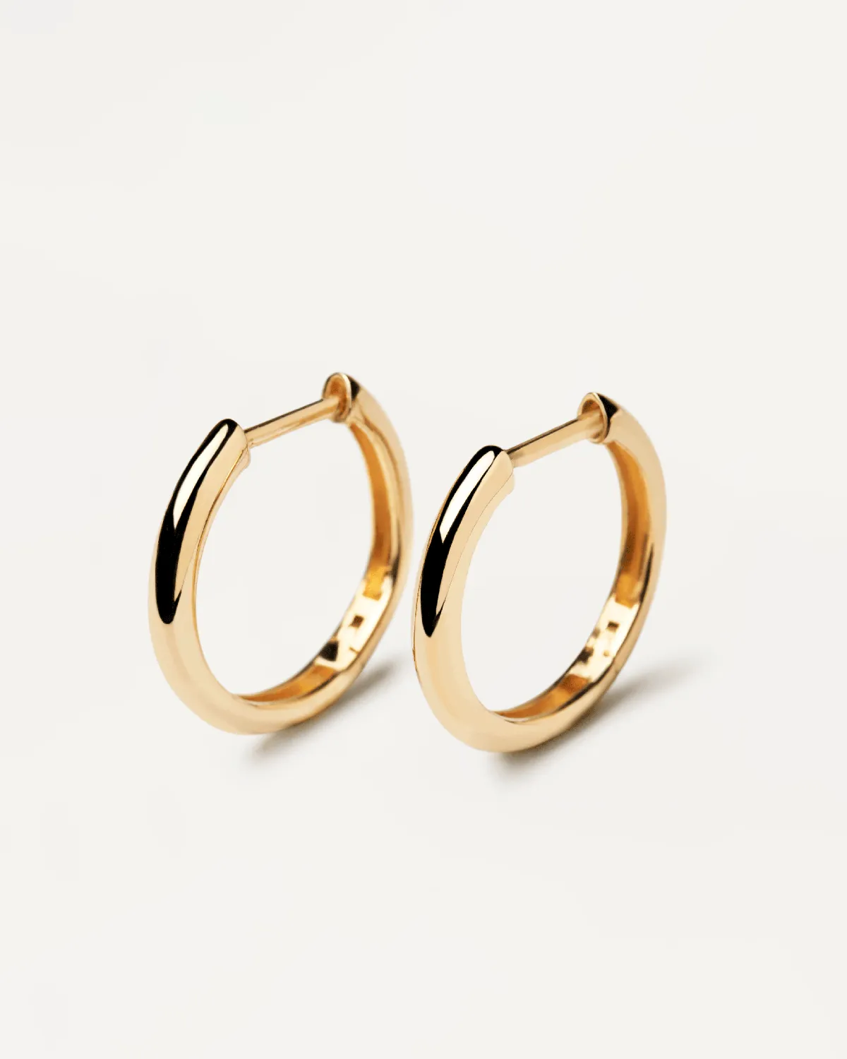 Gold Bold Medium Hoops