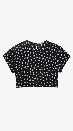 Holly Blouse | Love Print