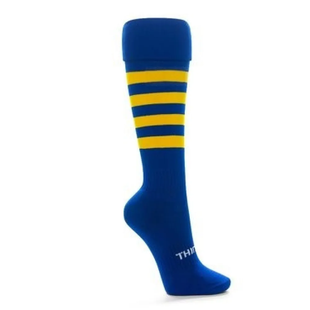 Hoops ThinSkins Socks (9 Colours) - 6 Pack