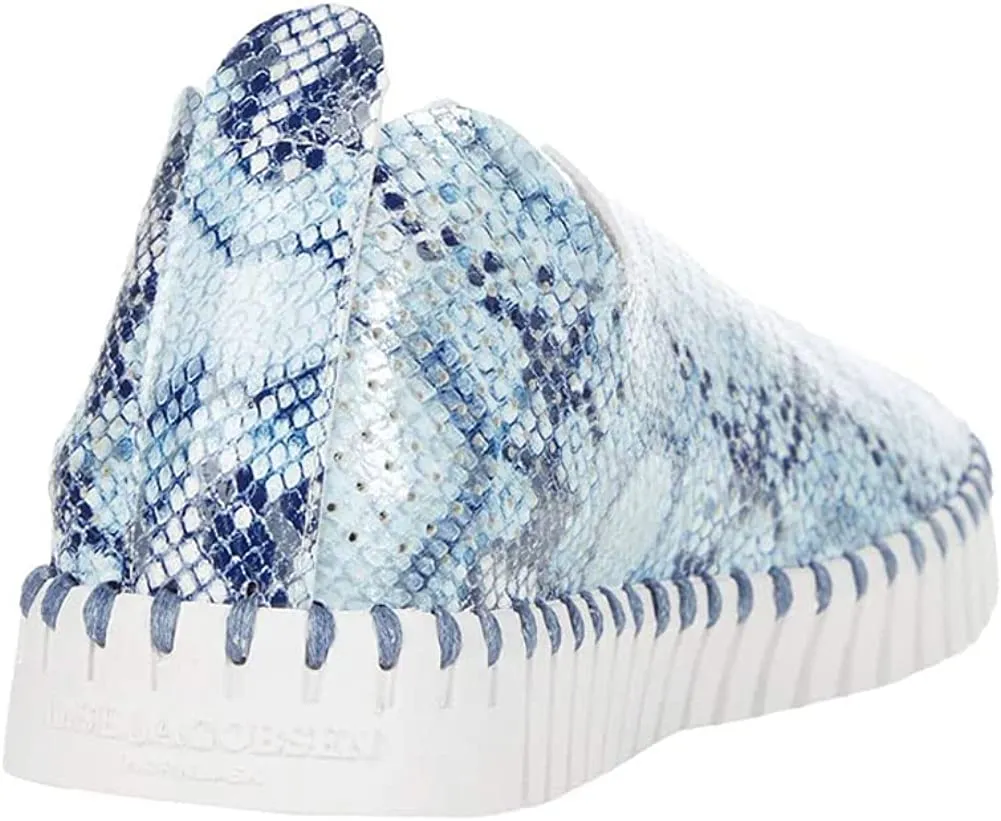 Ilse Jacobsen Tulip 139 Snake Print Perforated Slip-On Sneaker