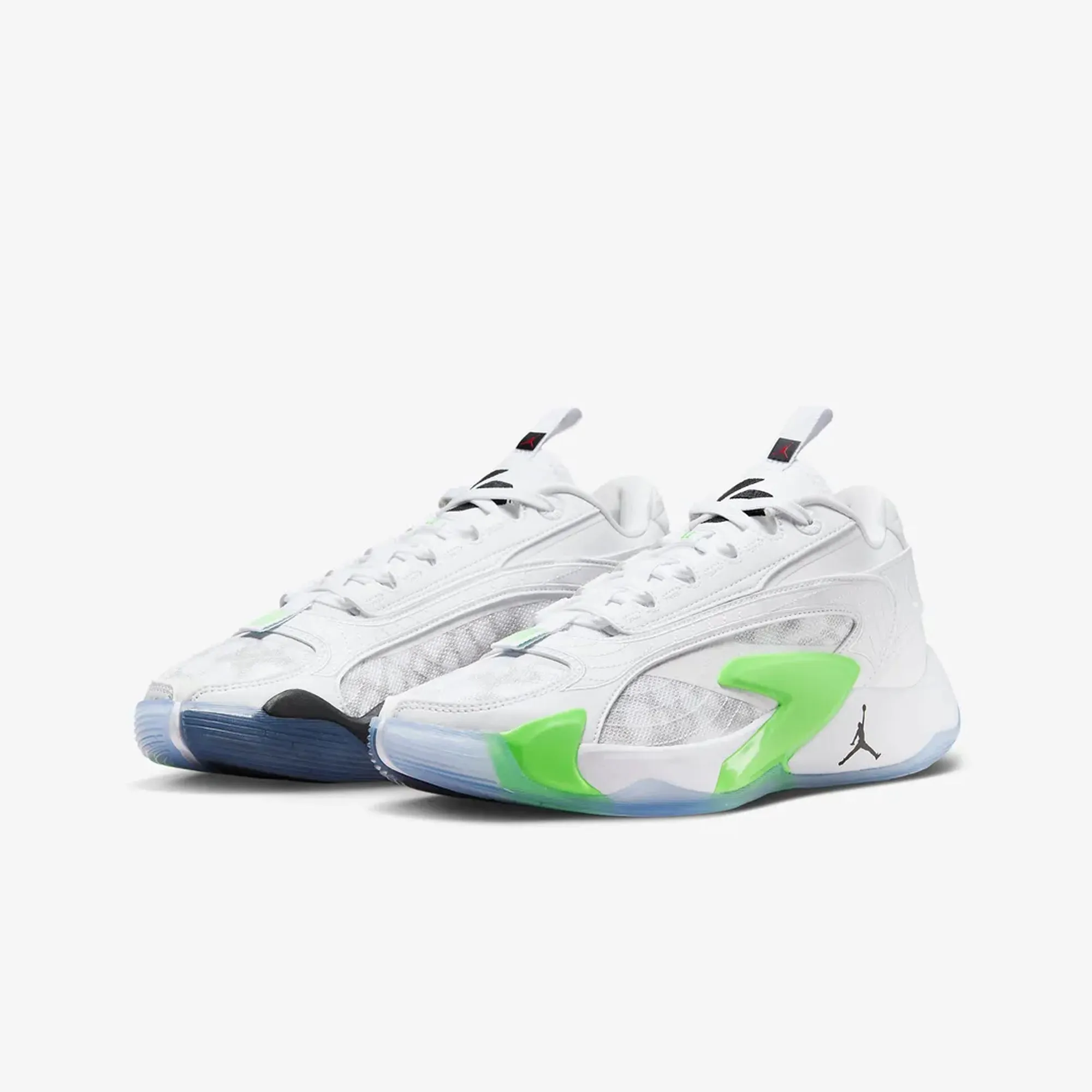 Jordan | LUKA 2 "TRICK SHOT" PF  { WHITE/GREEN STRIKE/BLACK