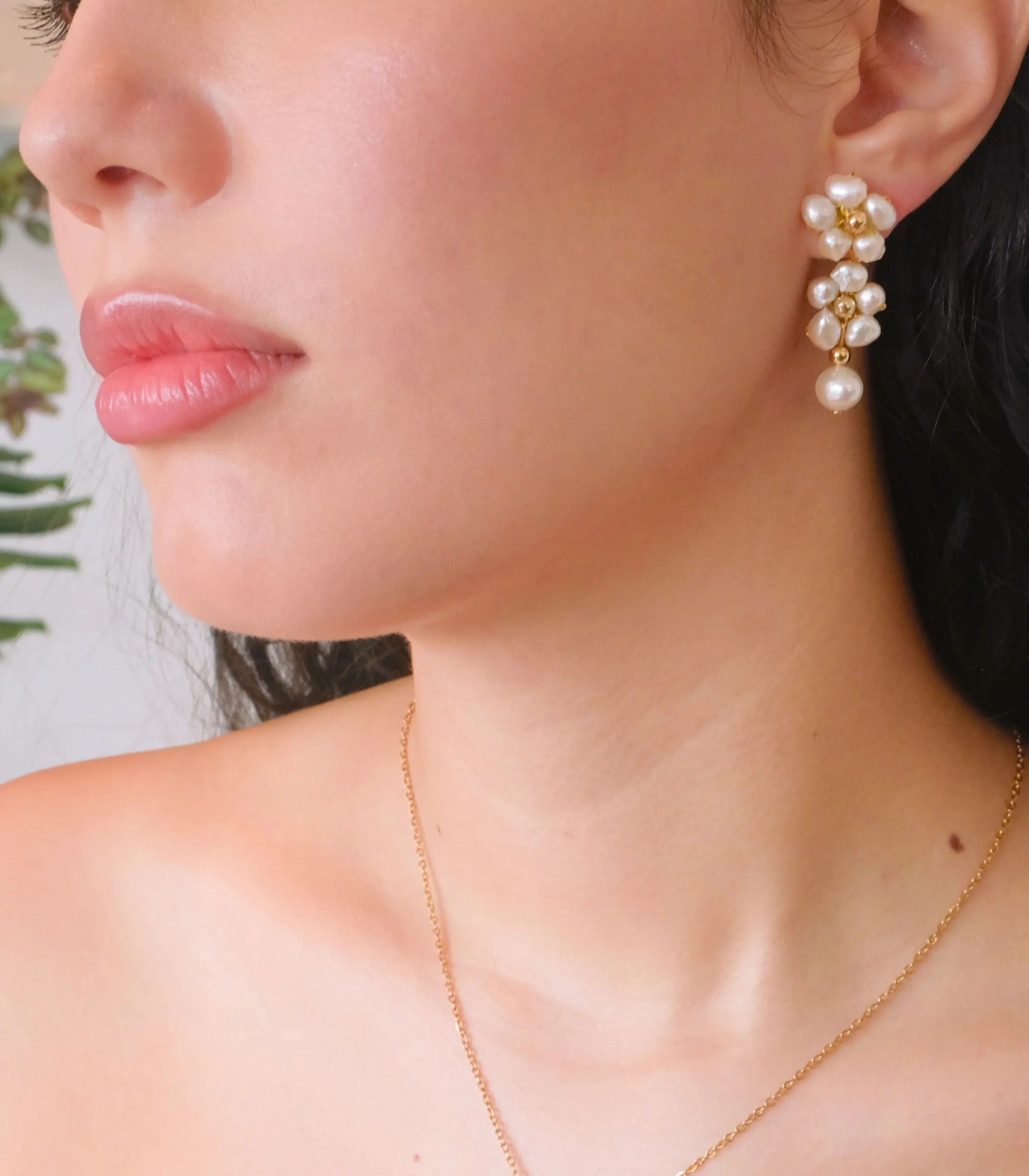 Kalachuchi Luxe: 6-in-1 Pearl Jewelry Set