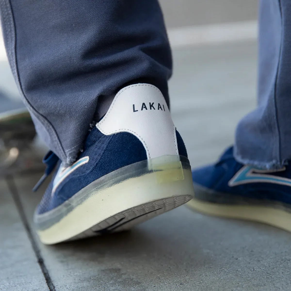 Lakai Essex Shoes - Navy Suede