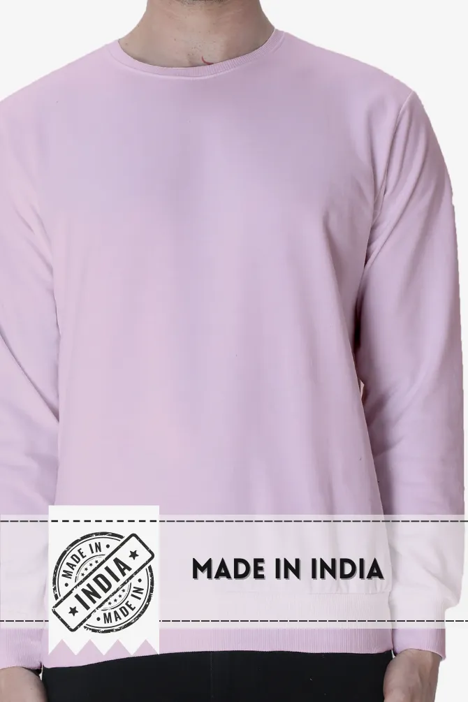 Light Pink Sweatshirt for men