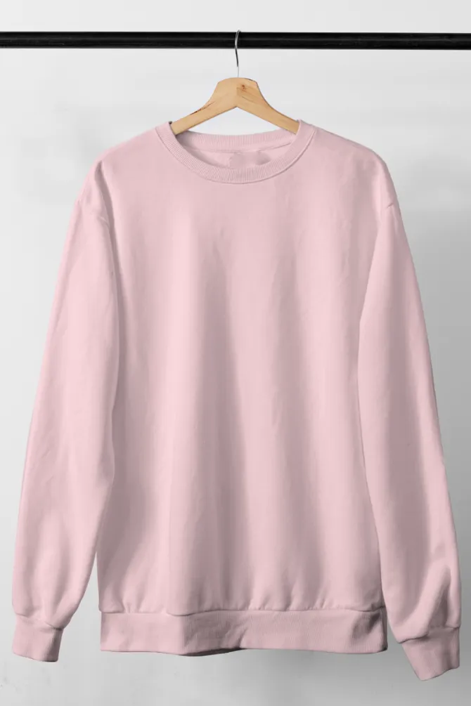 Light Pink Sweatshirt for men