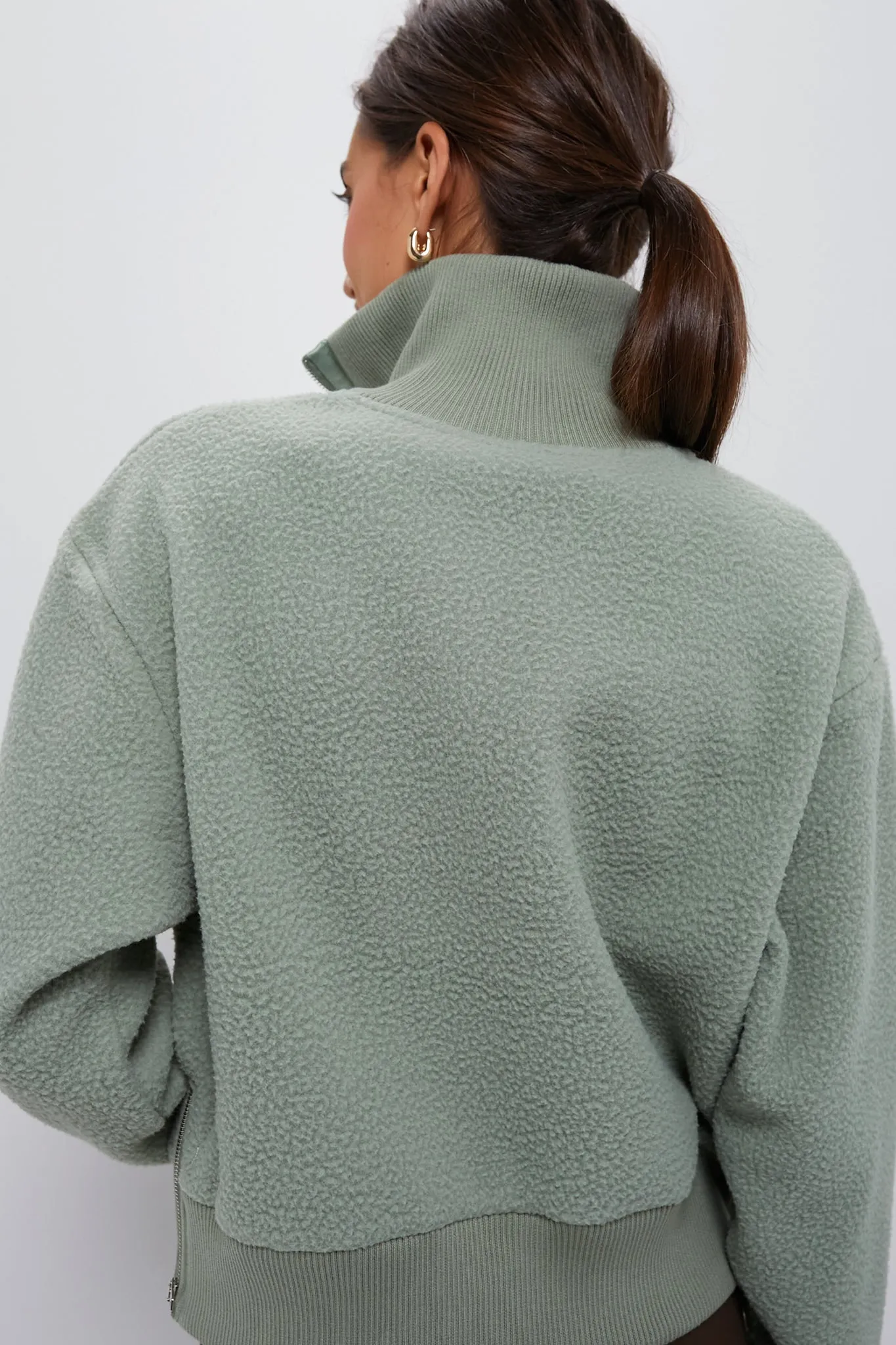 Lily Pad Roselle Half Zip Fleece