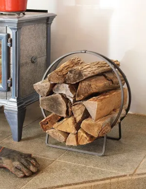 Log Holder - Small Hoop - 24"