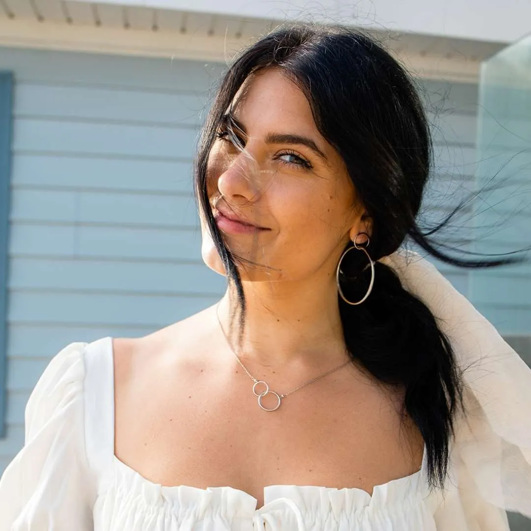 Lustre Hoop Earrings