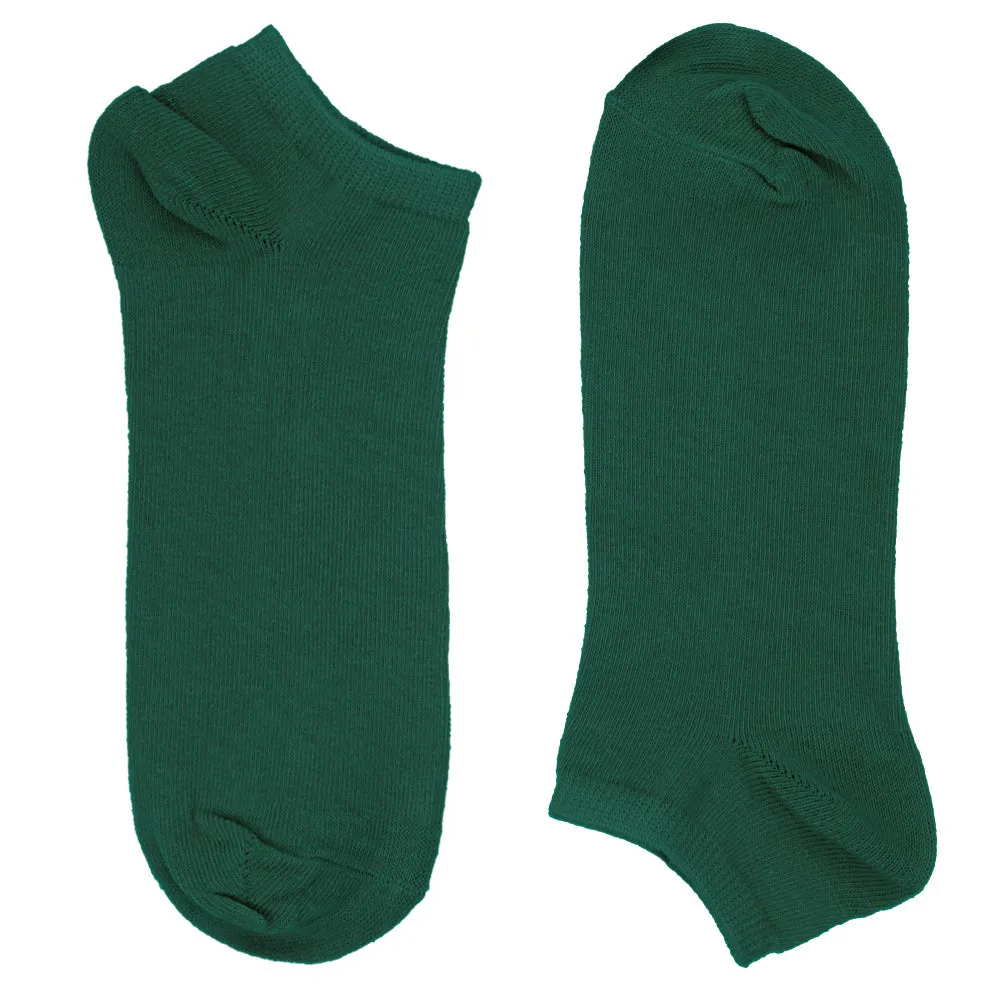 Men's Hunter Green Ankle Socks