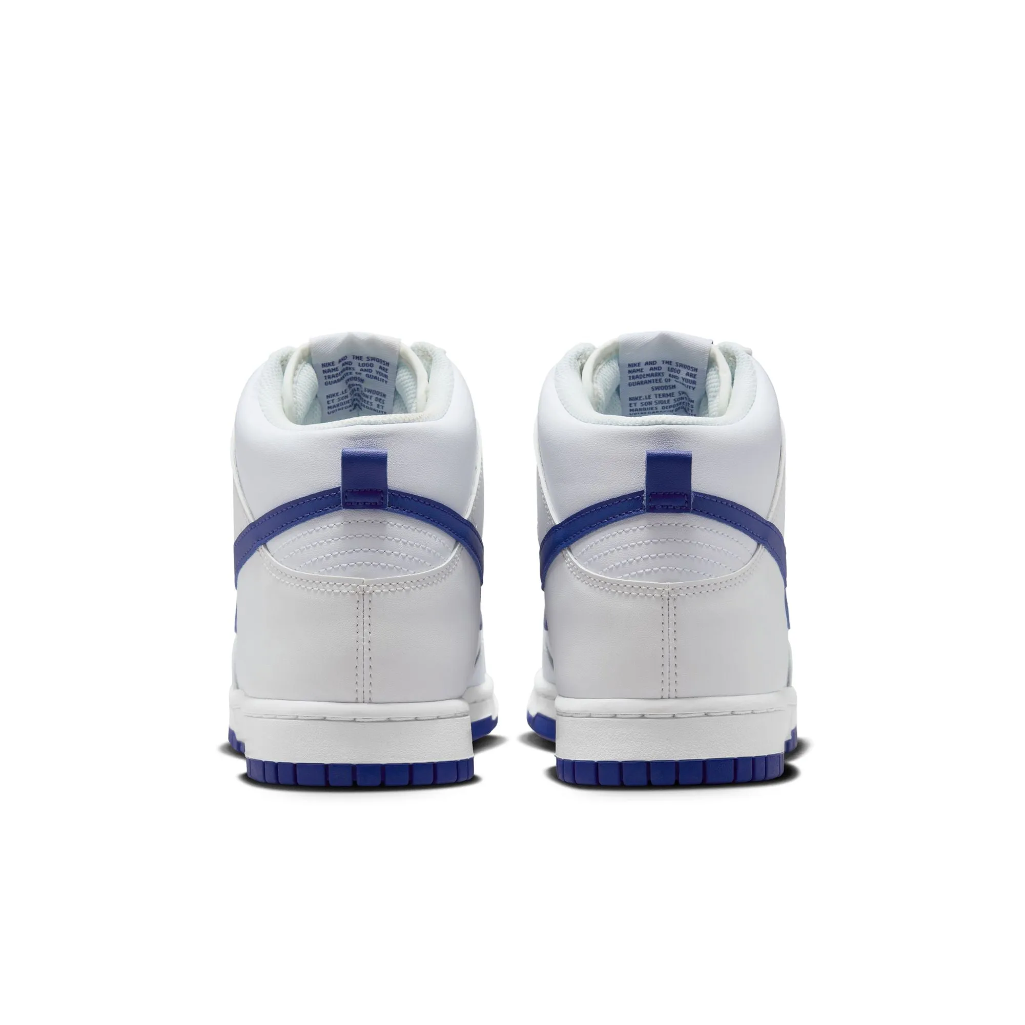 Men's Nike Dunk Hi Retro - WHITE/CONCORD-SUMMIT WHITE