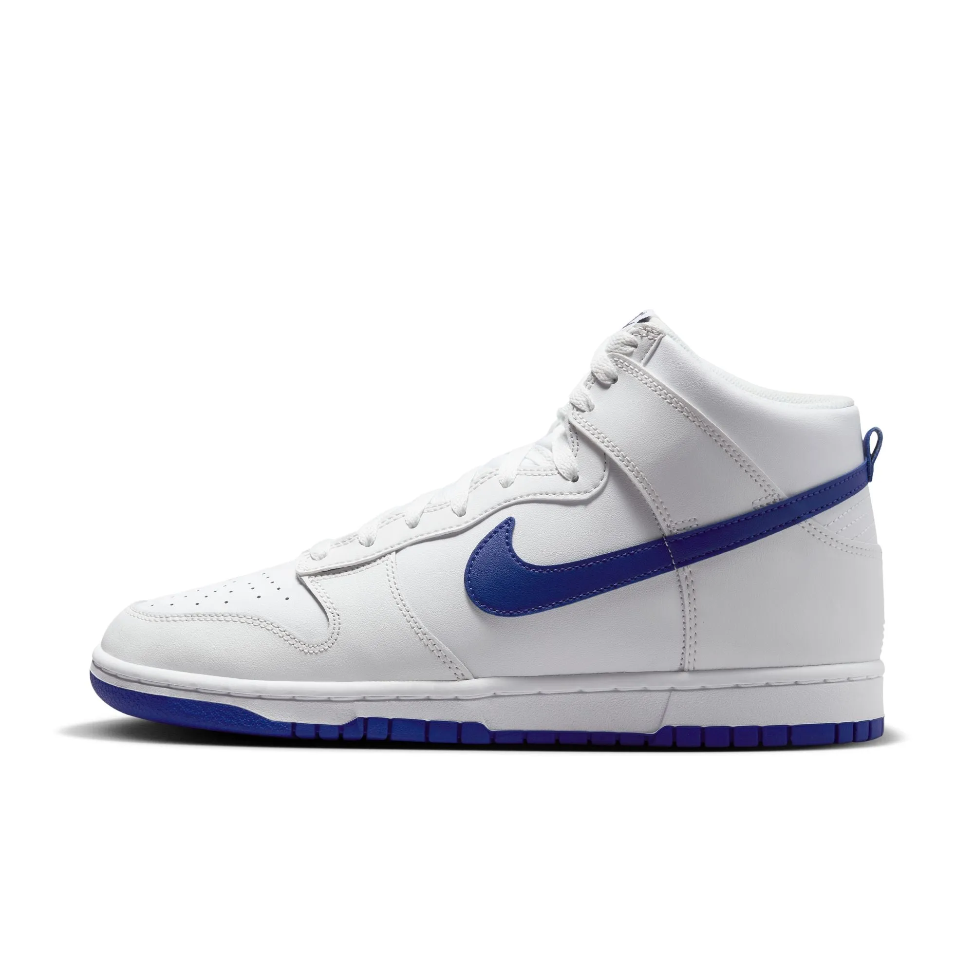 Men's Nike Dunk Hi Retro - WHITE/CONCORD-SUMMIT WHITE