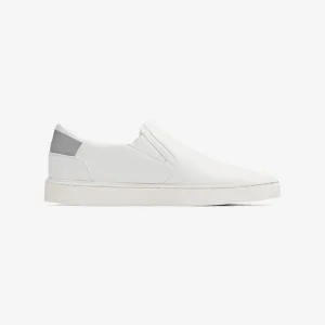 Men's Slip On | White-Grey