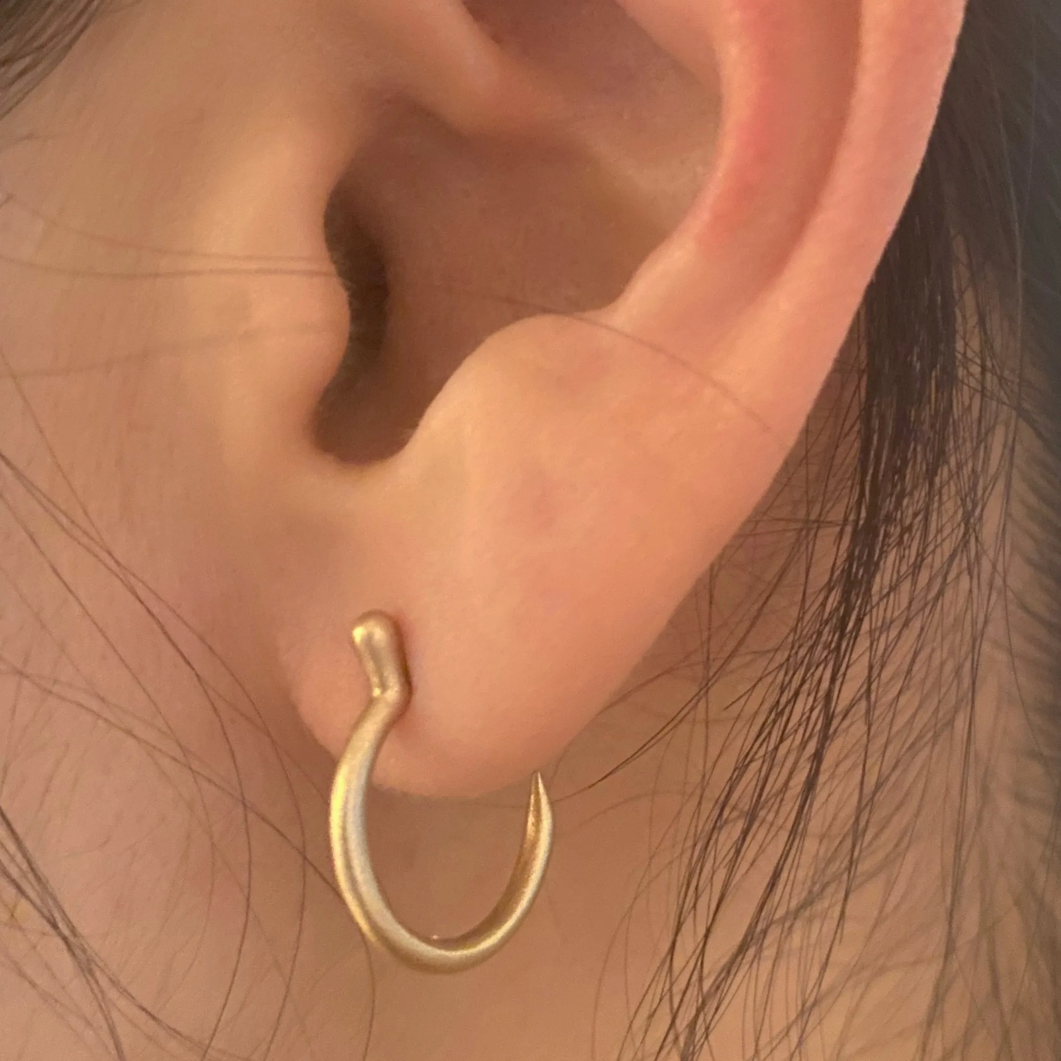 Midi Hoop Earrings (Pair) (ready to ship option)*