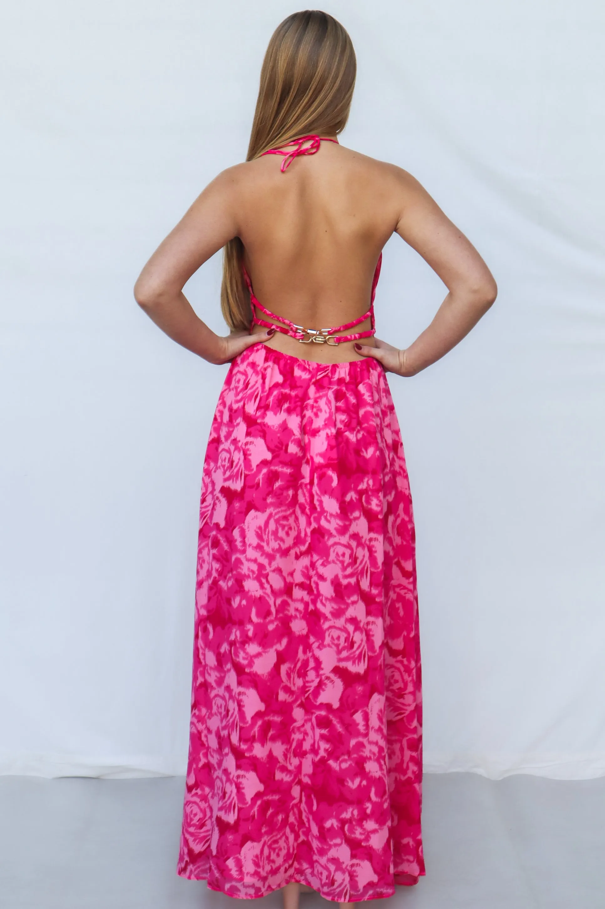 Minfy Maxi Dress - Pink