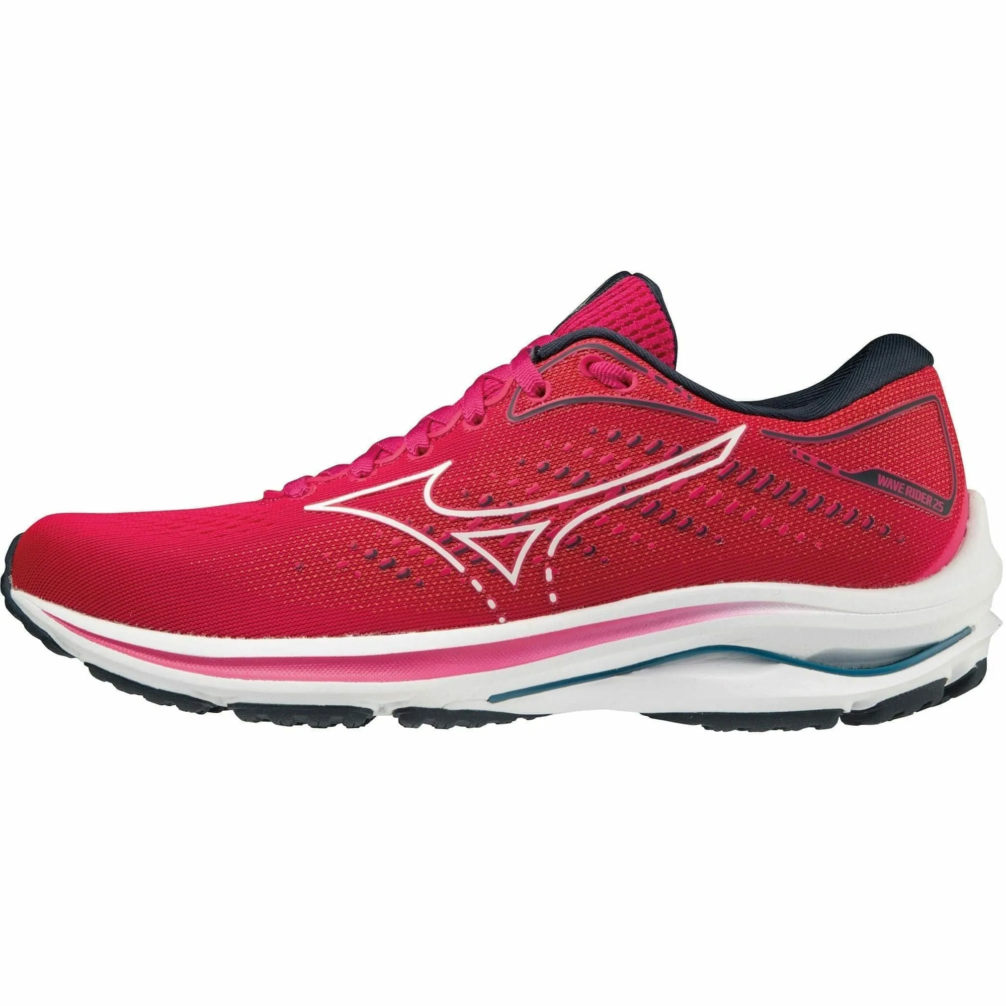 Mizuno Wave Rider 25 Womens Running Shoes - Pink