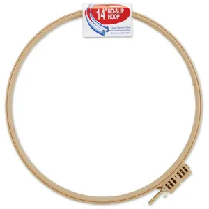 Morgan 14" non slip hoop for punch needle projects