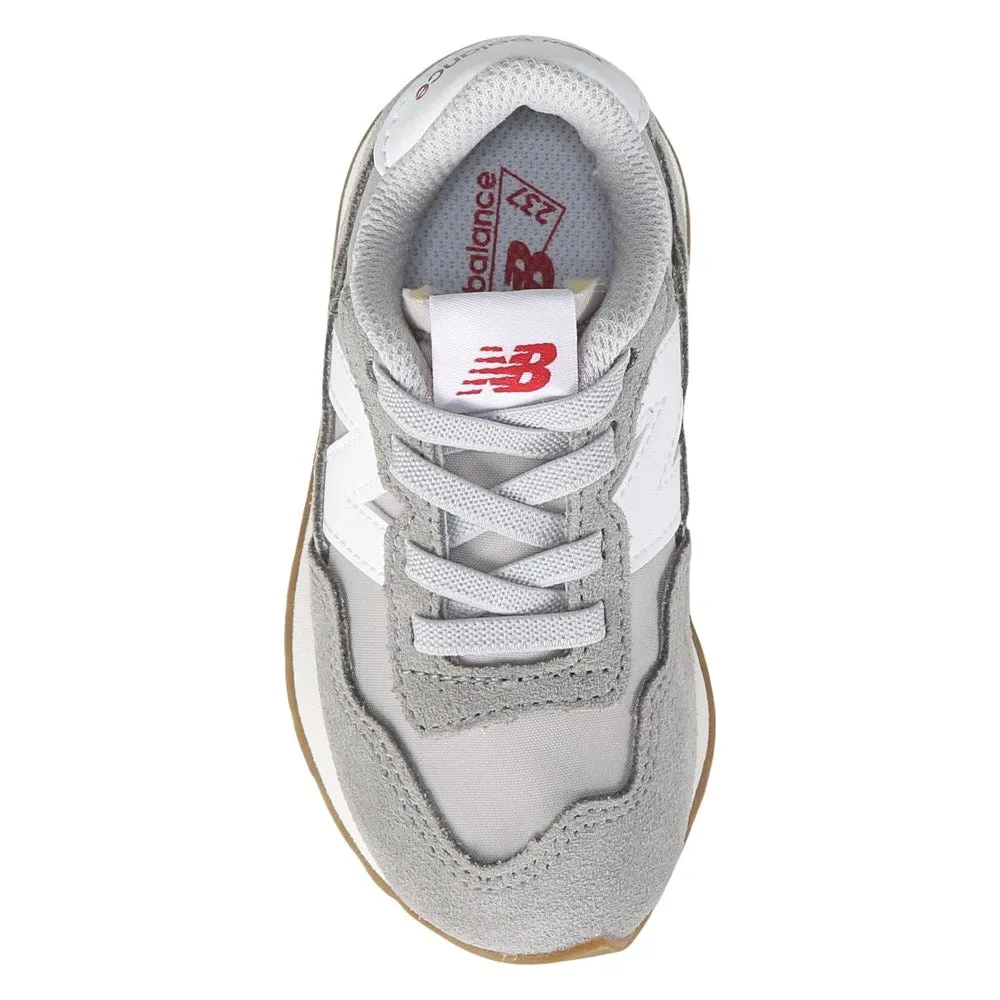 New Balance Children's 237 Retro Toddler Slip-On Sneakers, Gray