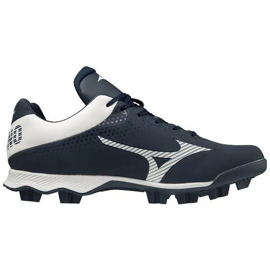 New Mizuno Wave LightRevo Baseball Cleats Navy Men's Size 10.5