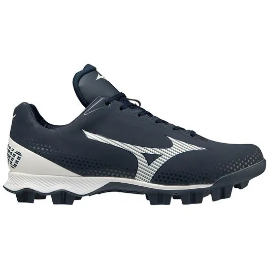 New Mizuno Wave LightRevo Baseball Cleats Navy Men's Size 10.5