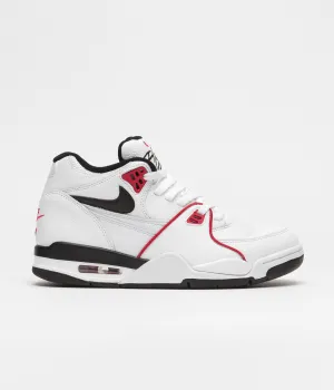 Nike Air Flight 89 Shoes - White / Black - White - White