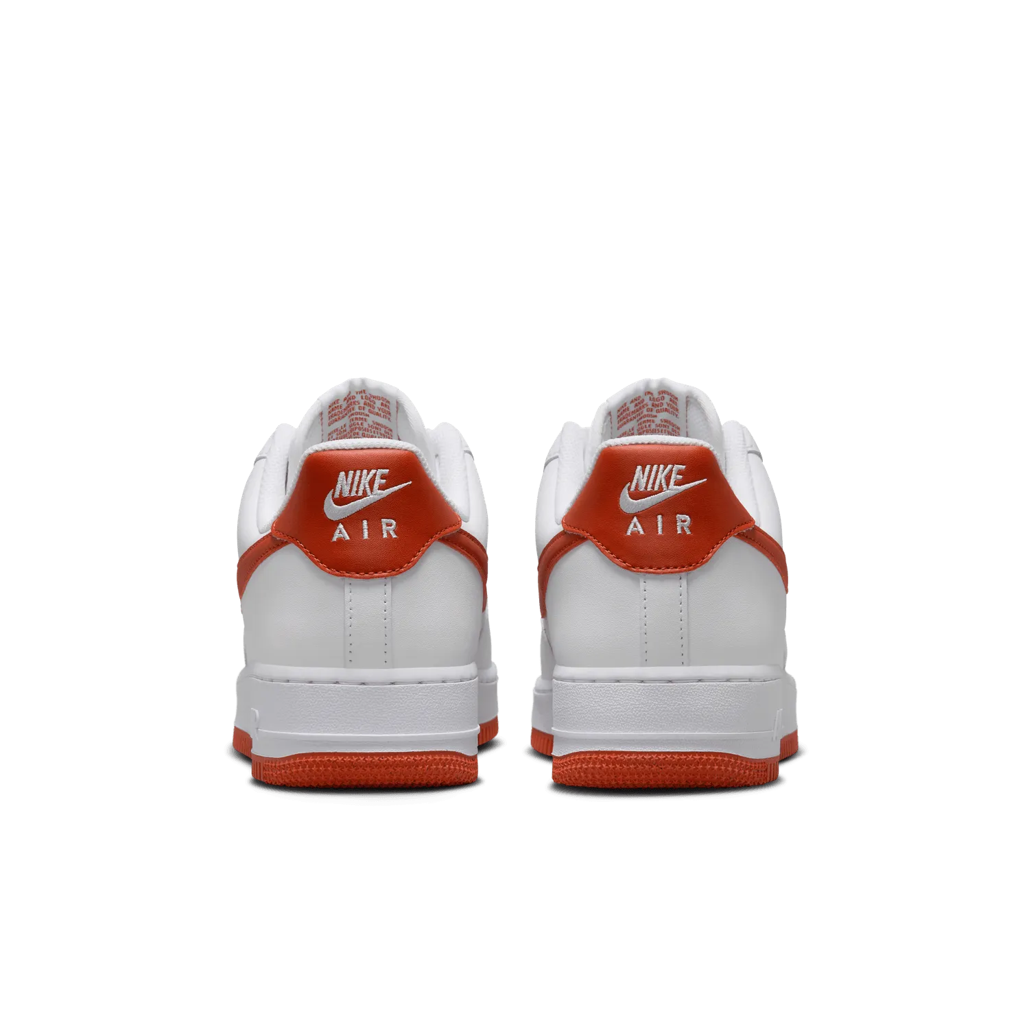 Nike Air Force 1 '07 'White/Dragon Red'