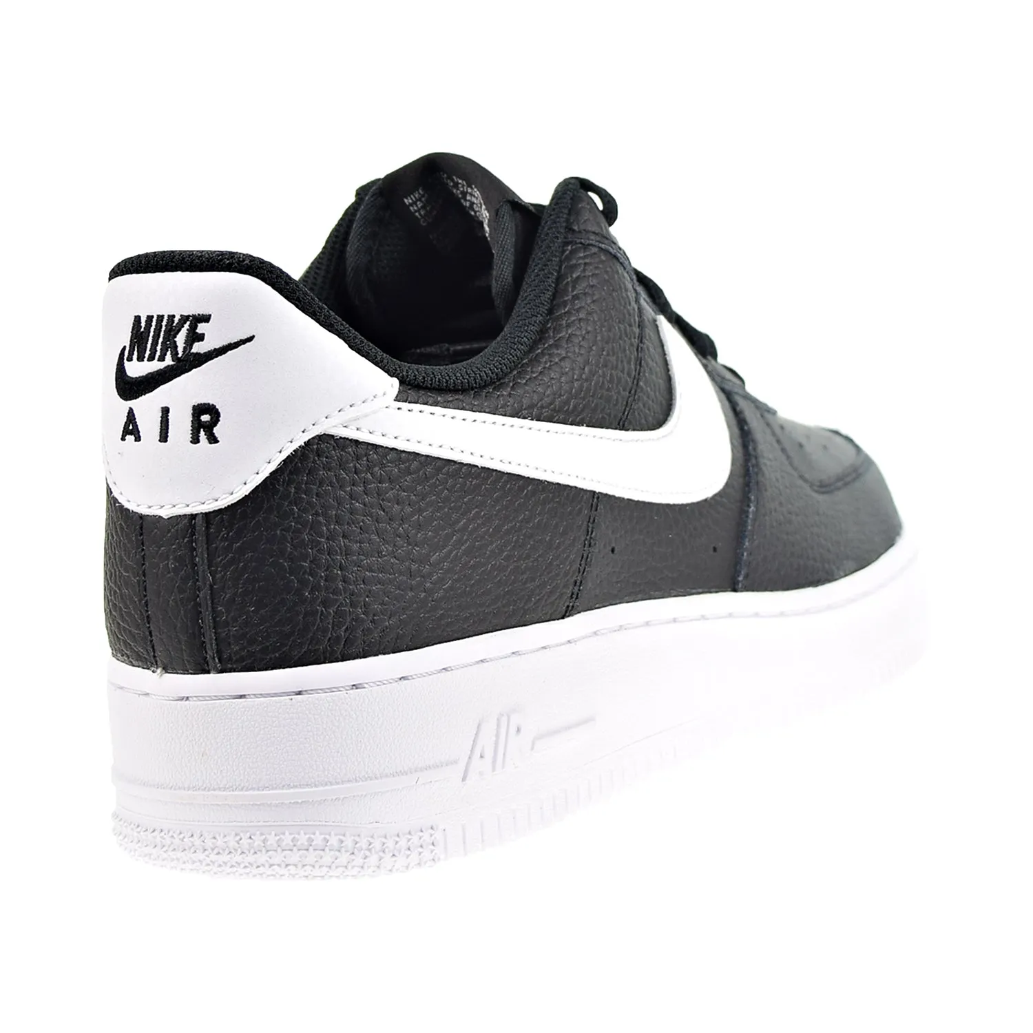 Nike Air Force 1 Low '07 Men's Shoes Black-White