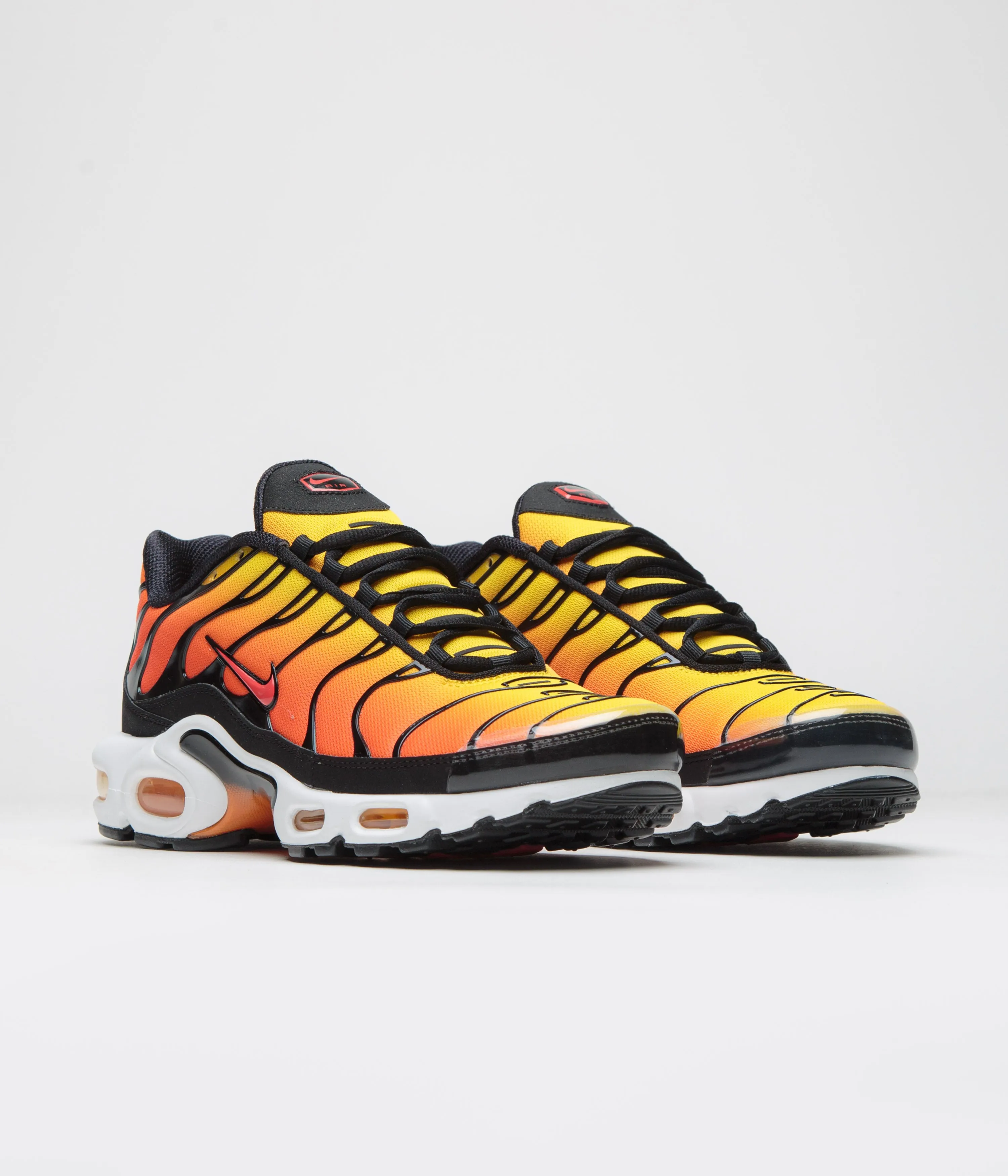 Nike Air Max Plus Shoes - Black / Pimento - Bright Ceramic - Resin