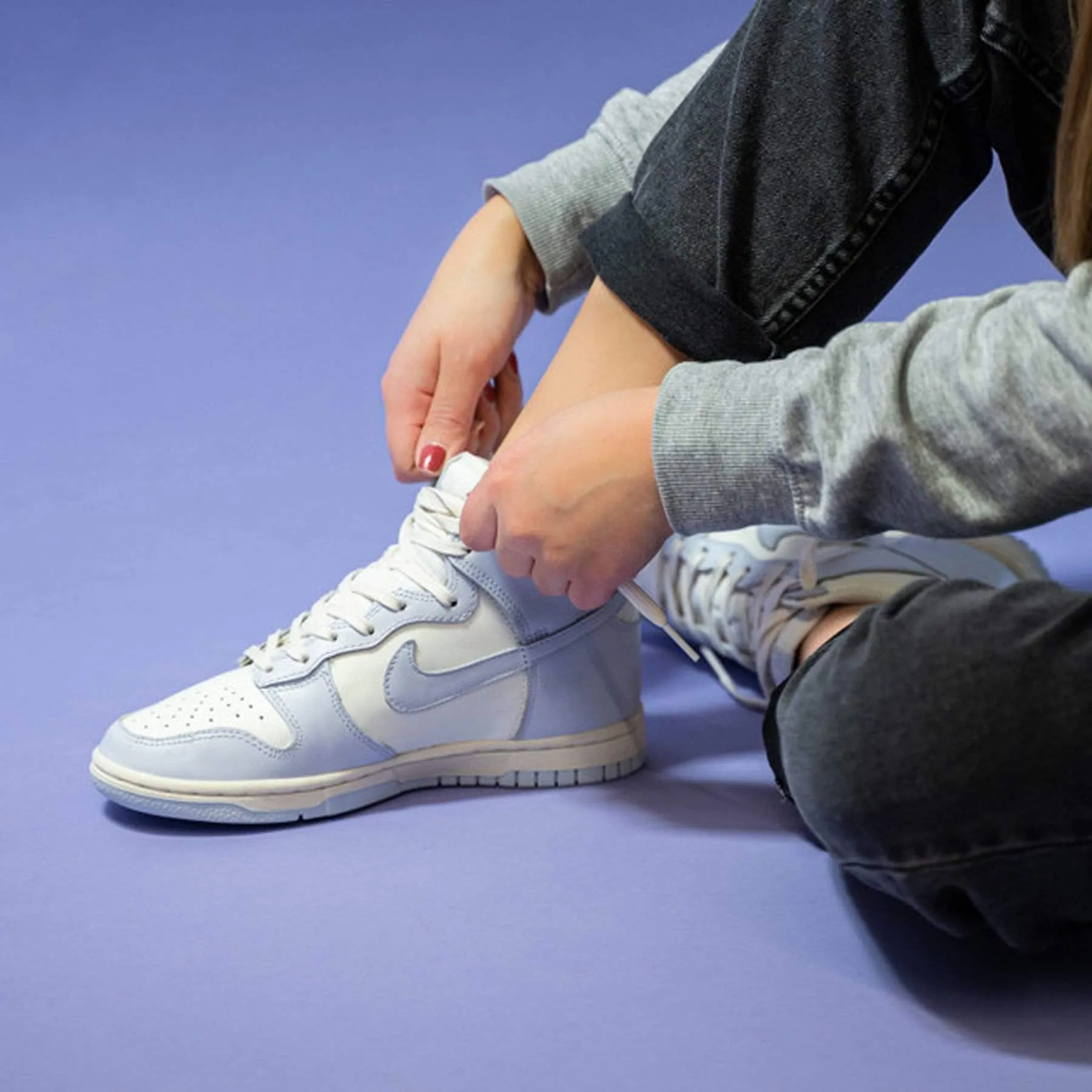 Nike Dunk Wmns High 'Football Grey'