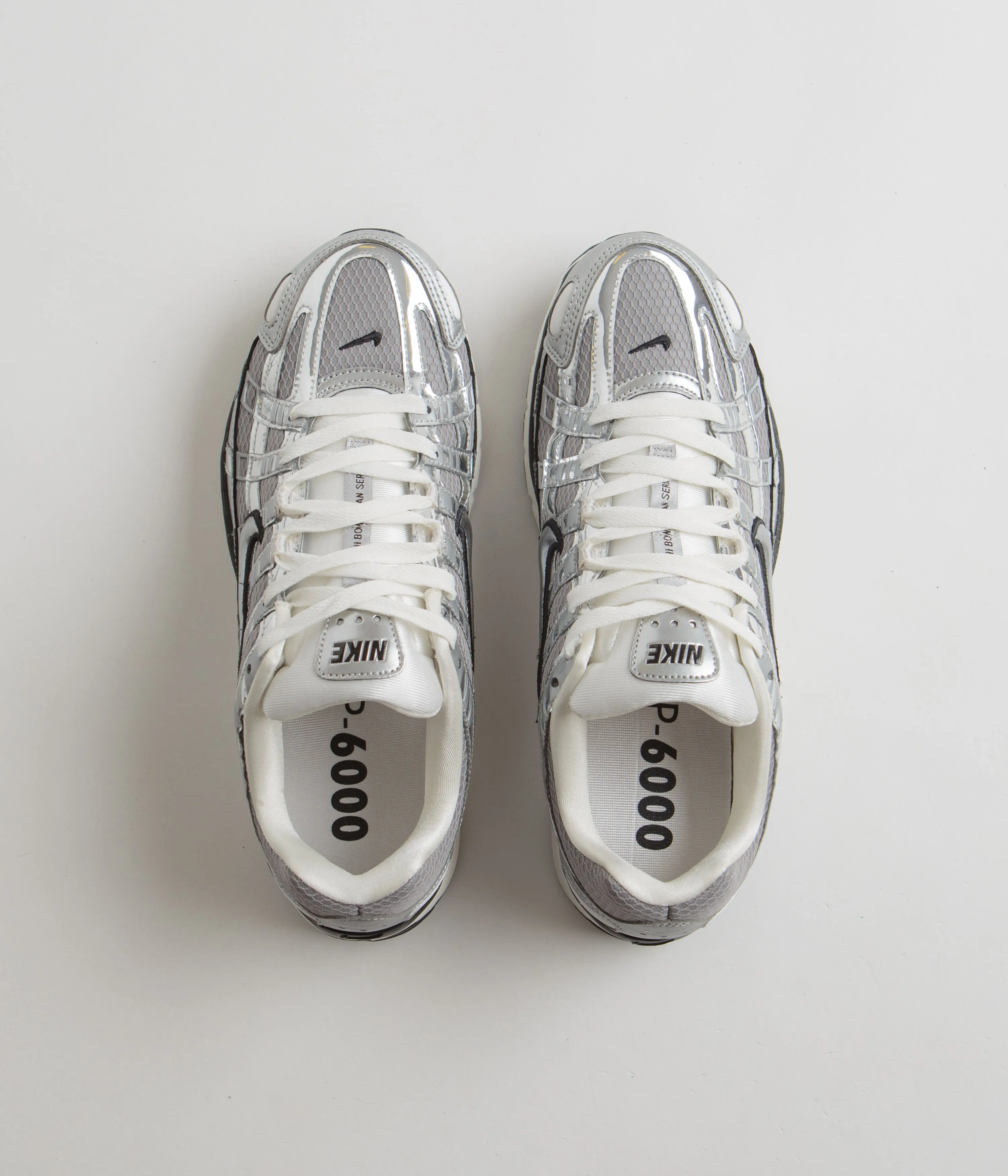 Nike P-6000 Shoes - Metallic Silver / Metallic Silver - Sail