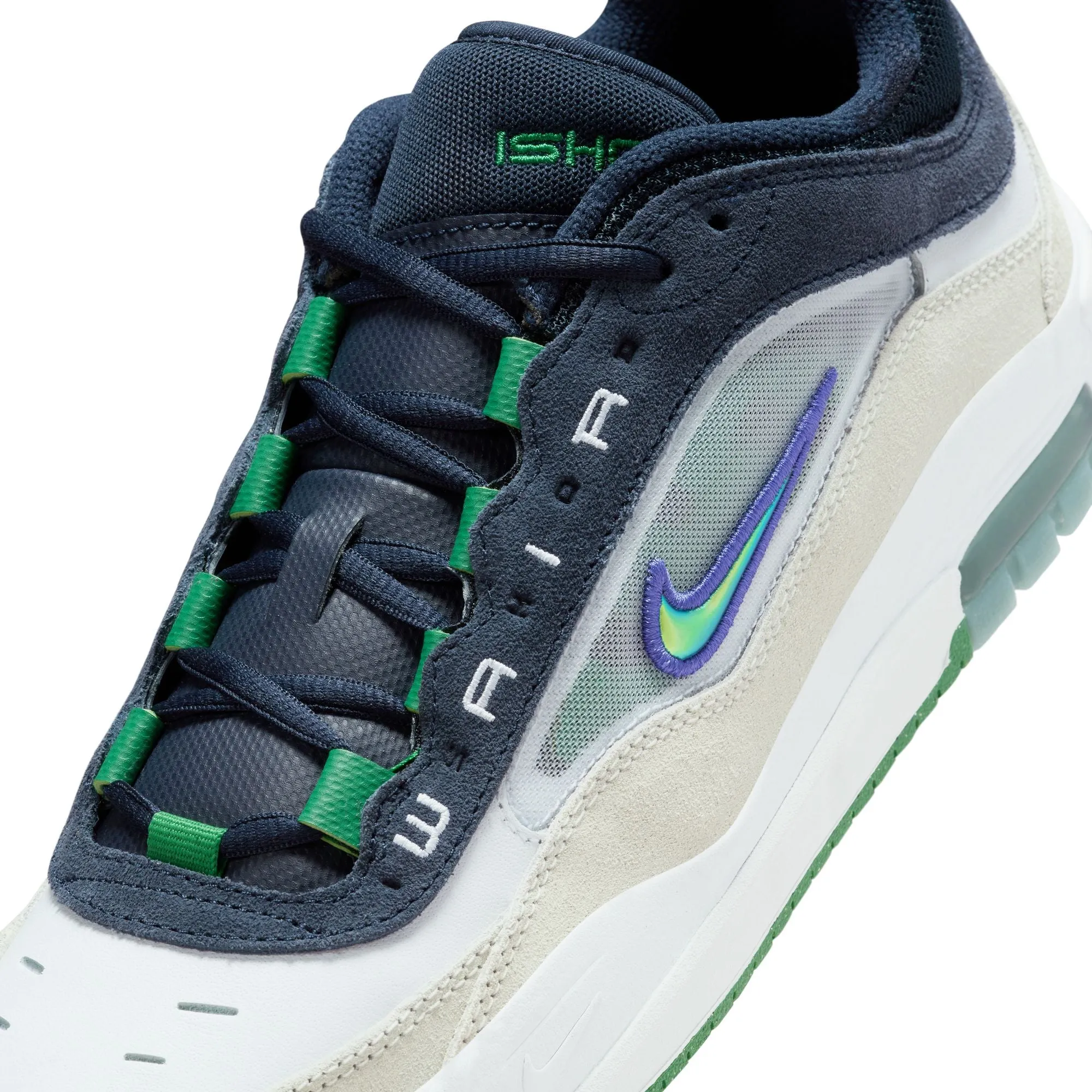 NIKE SB ISHOD 2 AIR MAX WHITE / PERSIAN VIOLET-OBSIDIAN