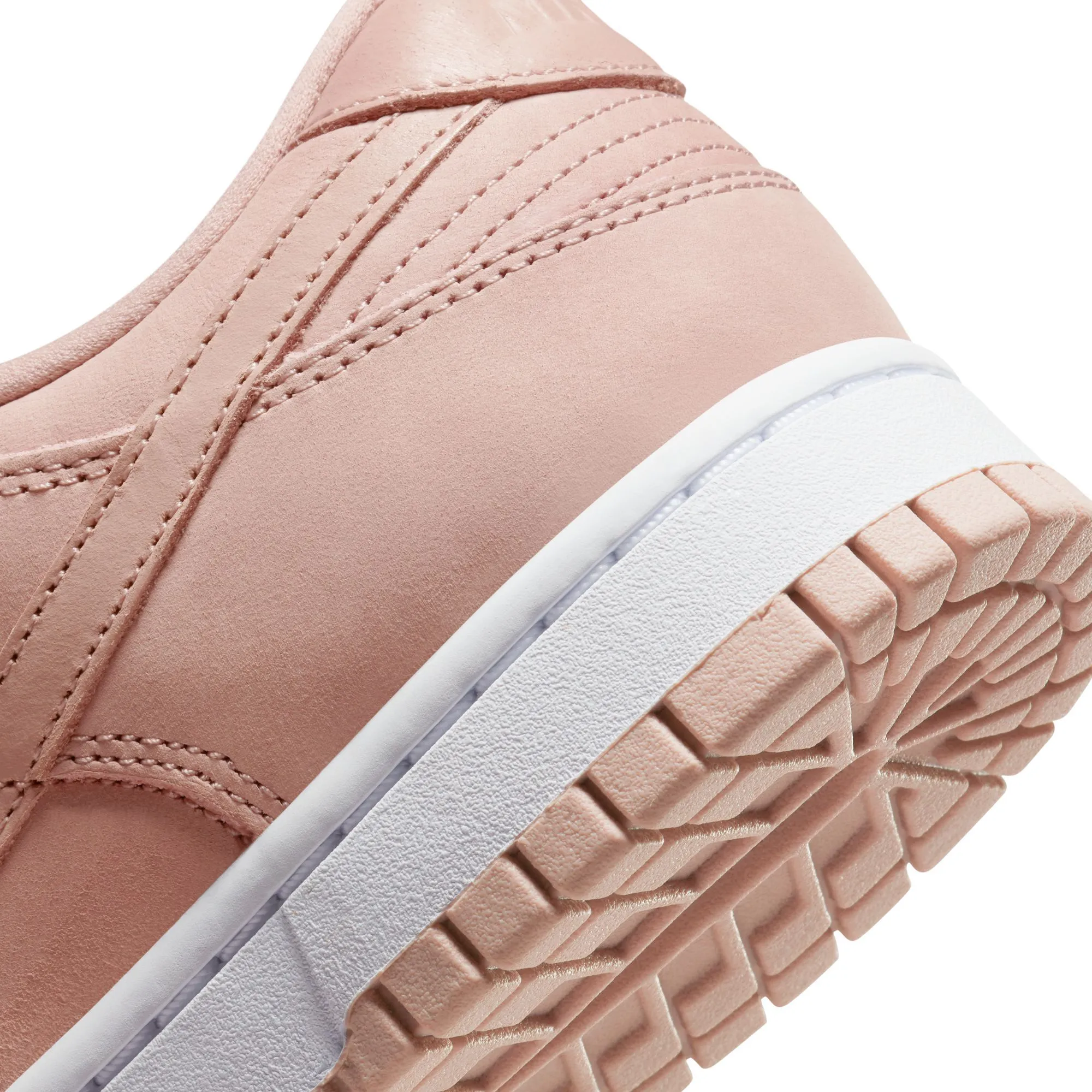 Nike Women's Dunk Low Premium Shoes - Pink Oxford