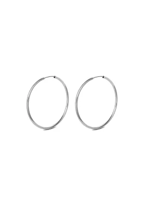 Nomad Hoops Silver, 40mm