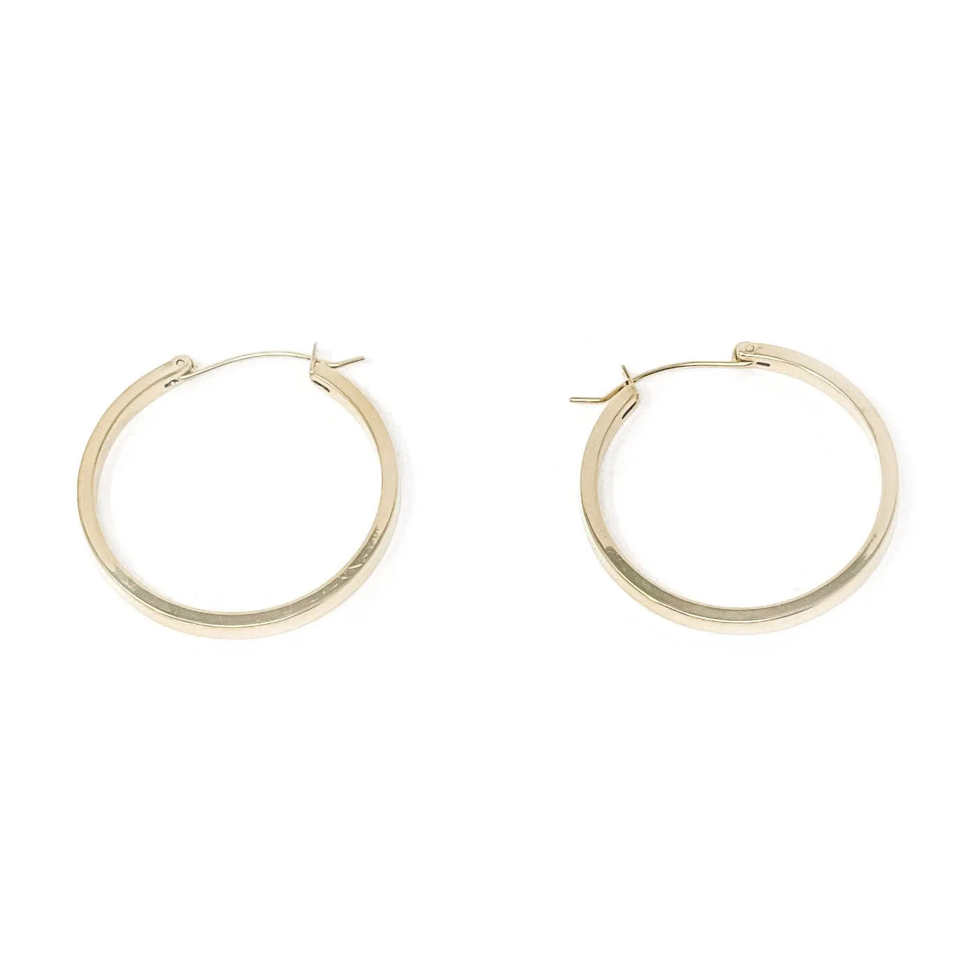 Non-Tarnish Classic 1" Hoops - Gold-Filled