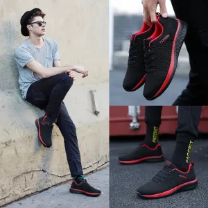 OB Knit Breathable Sport Fashion Lightweight Sneakers