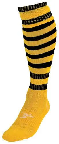 Precision Hooped Pro Football Socks Junior